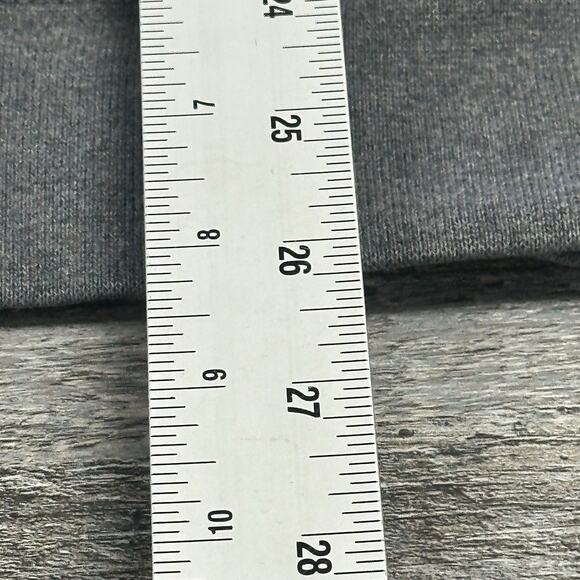 Nike Gray Mens M Just Do It Tri Color Spellout Sporty Athletic Pullover Hoodie - Picture 6 of 12